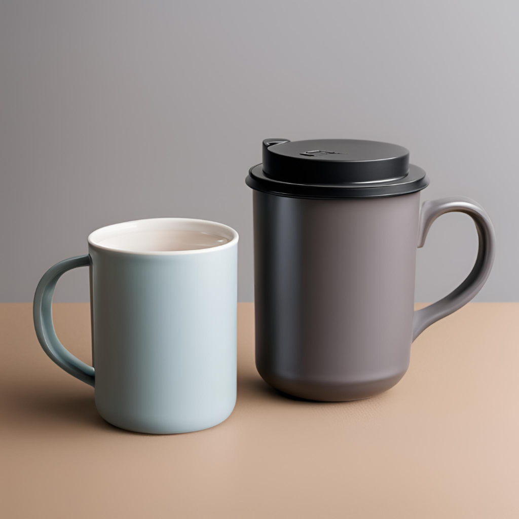 Diferencia entre tazas y mugs